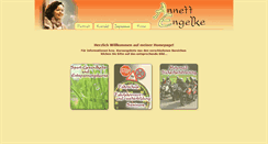 Desktop Screenshot of annett-engelke.de